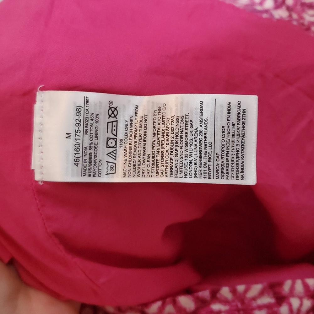 Gap Factory Tiered Babydoll Dress - Picture 7 of 8